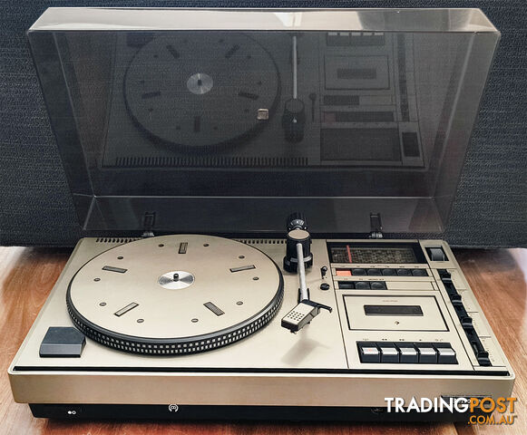 Vintage Beltone 3 in 1 Stereo System with new Pyle PSMSP6WH Speakers