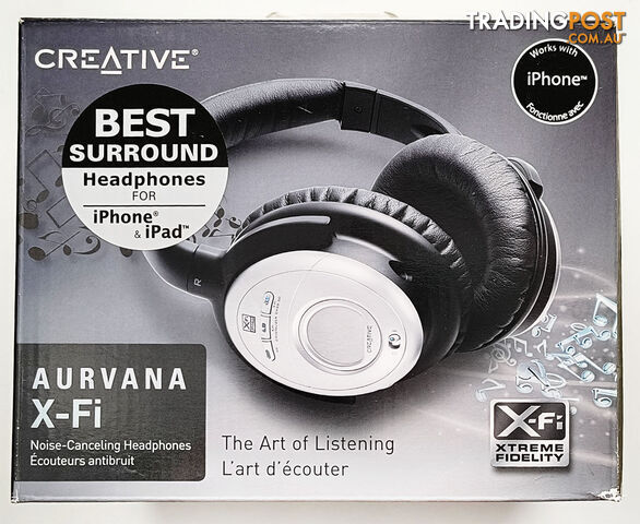 Creative Auvana Wired Headphones - New in Box - photo 3 of 3