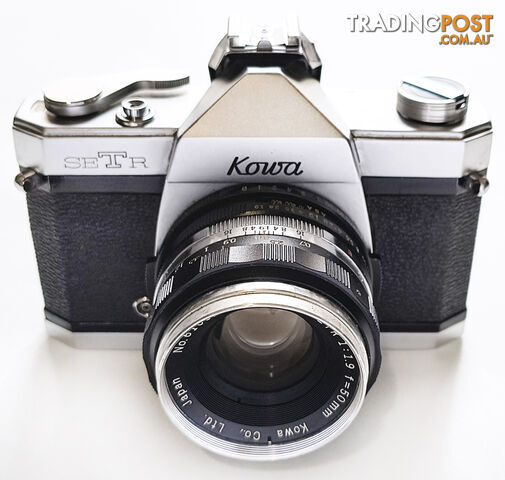 Vintage Kowa SETR 35mm SLR with Kowa 50mm/1.9 Lens