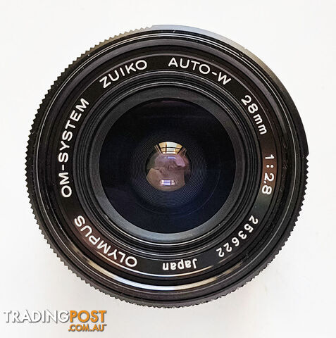 Vintage Olympus Zuiko Auto-W 28mm/2.8 Wide Angle Lens - photo 2 of 2