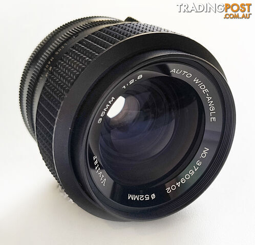 Vintage Vivitar 35mm/2.8 - M42 Mount Wide Angle Lens