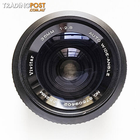Vintage Vivitar 35mm/2.8 - M42 Mount Wide Angle Lens - photo 2 of 2