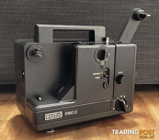 Vintage Eumig 6160D Super/Standard Silent 8mm Movie Projector