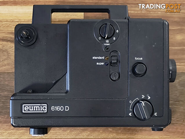 Vintage Eumig 6160D Super/Standard Silent 8mm Movie Projector - photo 2 of 2