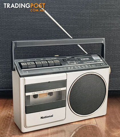 Vintage National RX-1220A Portable Radio/Cassette Player - Serviced
