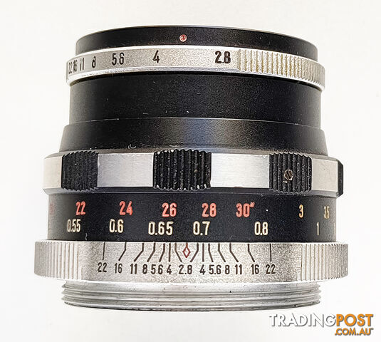 Vintage Miranda 5cm/f2.8 Preset M44 Mount Lens - photo 3 of 3