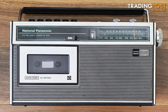 Vintage National Panasonic RQ-445DS Radio/Cassette Player - photo 2 of 2