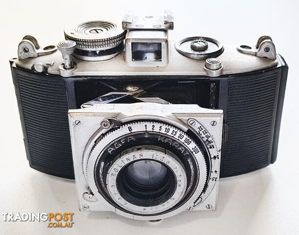 Vintage Agfa Karat 3.5 35mm Viewfinder Bellows Camera
