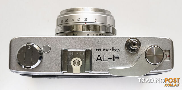 Vintage Minolta AL-F 35mm Rangefinder Camera - photo 2 of 3