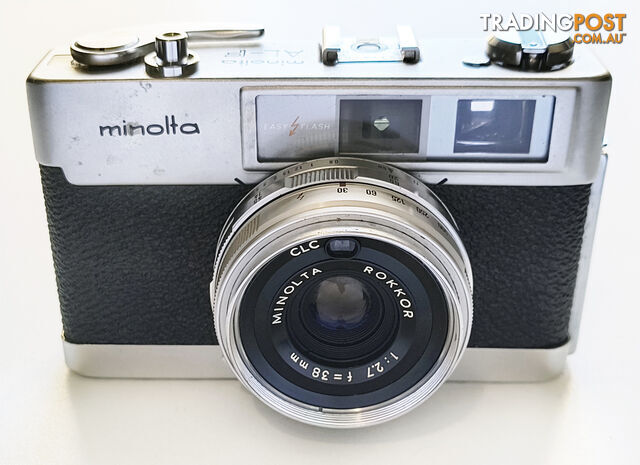 Vintage Minolta AL-F 35mm Rangefinder Camera