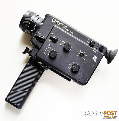 Vintage Sankyo Sound XL-420 Supertronic Super 8mm Film Camera