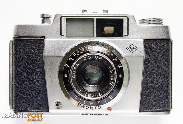Vintage Agfa Silette Type 4 - 35mm Viewfinder Camera - photo 3 of 3