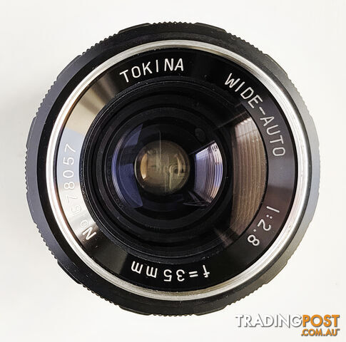 Vintage Tokina 35mm/2.8 - M42 Mount Wide Angle Lens - photo 2 of 2