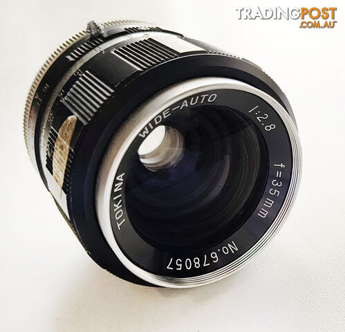 Vintage Tokina 35mm/2.8 - M42 Mount Wide Angle Lens