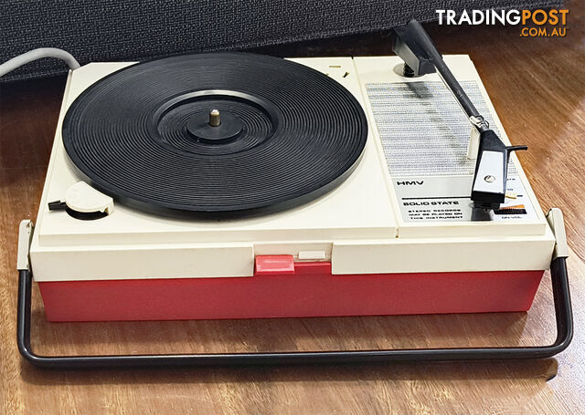 Vintage HMV CB82 Mini Mono Record Player - Rare