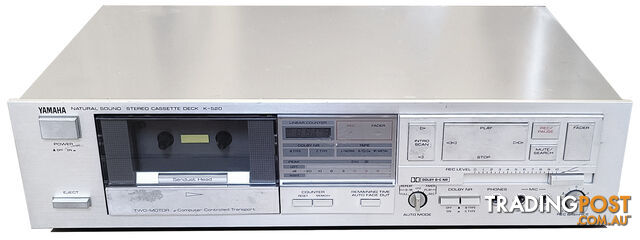 Vintage Yamaha K-520 Stereo Cassette Deck