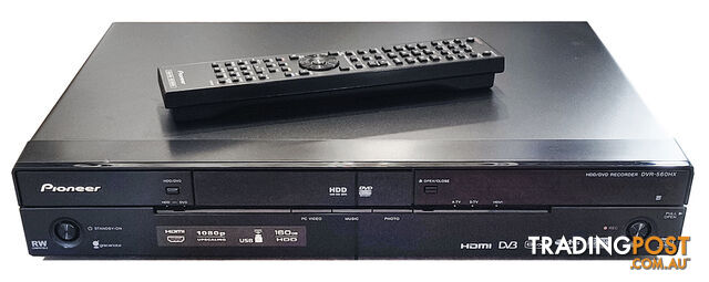 Pioneer DVR-560HX HDD/DVD Recorder
