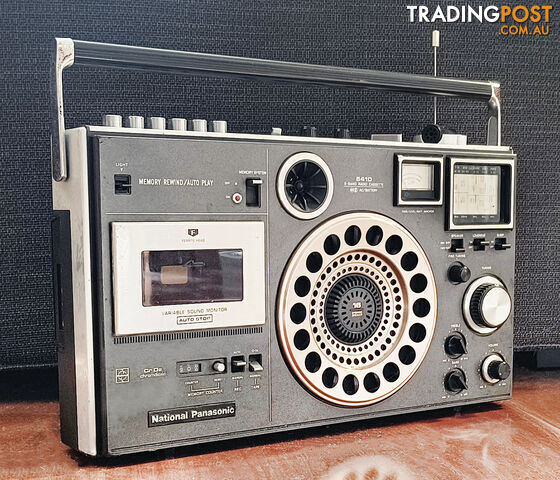 Vintage National Panasonic RF-5410 Portable Radio/Cassette Player - Rare