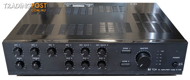 Toa A-1724 240 watt PA Amplifier