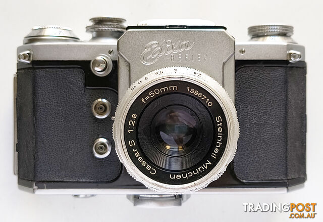 Vintage Wirgin Edixa Reflex A - 35mm SLR Camera + Cassar S 50mm/f2.8 Lens - photo 3 of 3
