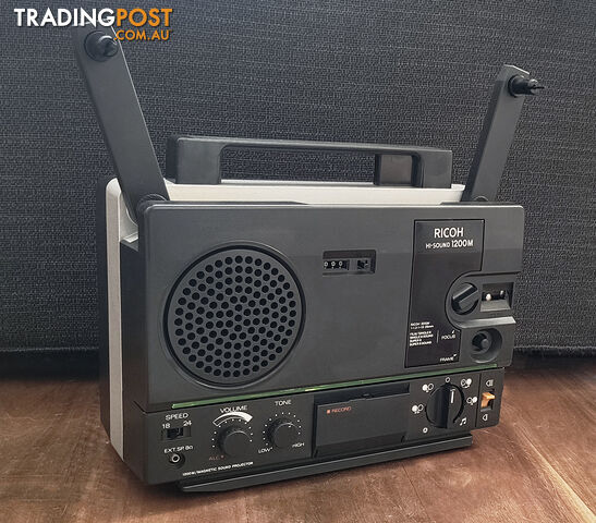Vintage Ricoh Hi-Sound 1200M Super 8mm Sound Movie Projector