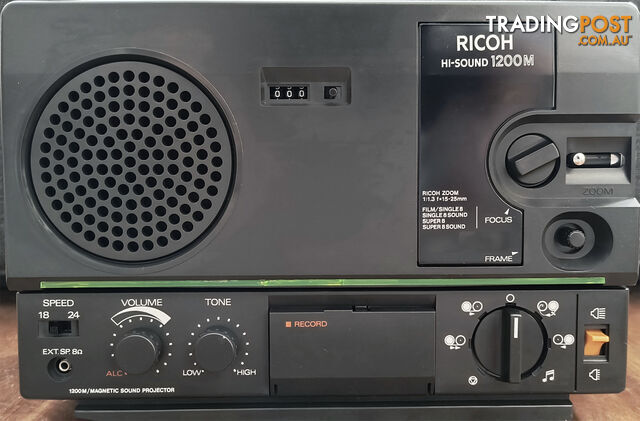 Vintage Ricoh Hi-Sound 1200M Super 8mm Sound Movie Projector - photo 2 of 2