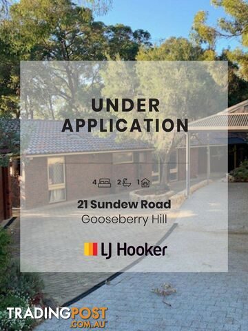 21 Sundew Road GOOSEBERRY HILL WA 6076