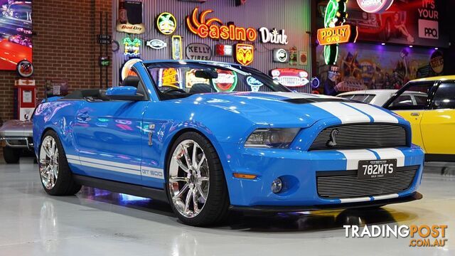 2010 FORD SHELBY GT500 MUSTANG CONVERTIBLE