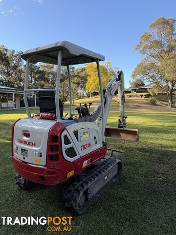 Excavator Takeuchi TB216 2022 - photo 5 of 6
