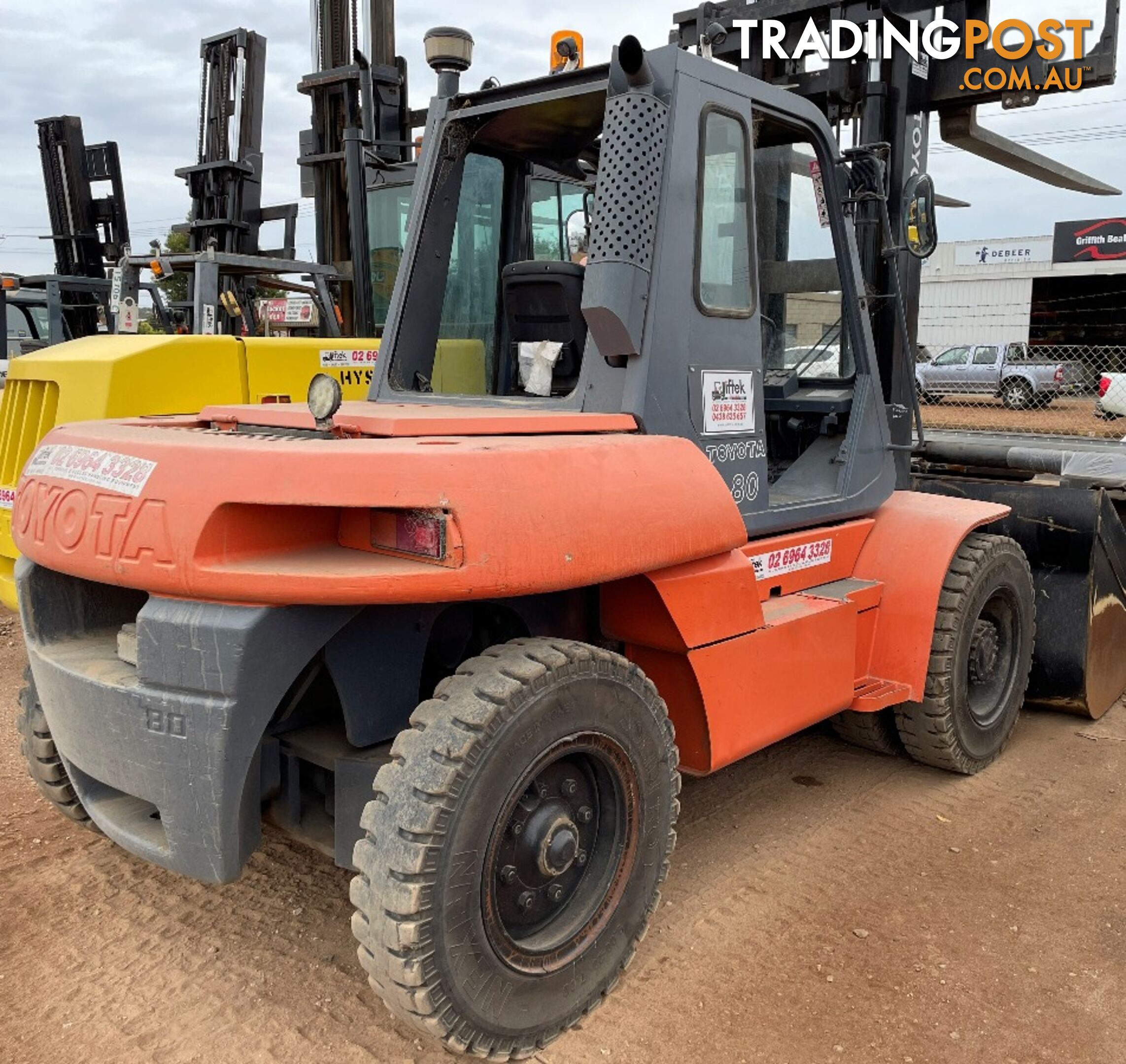 Used Toyota 8.0TON Forklift