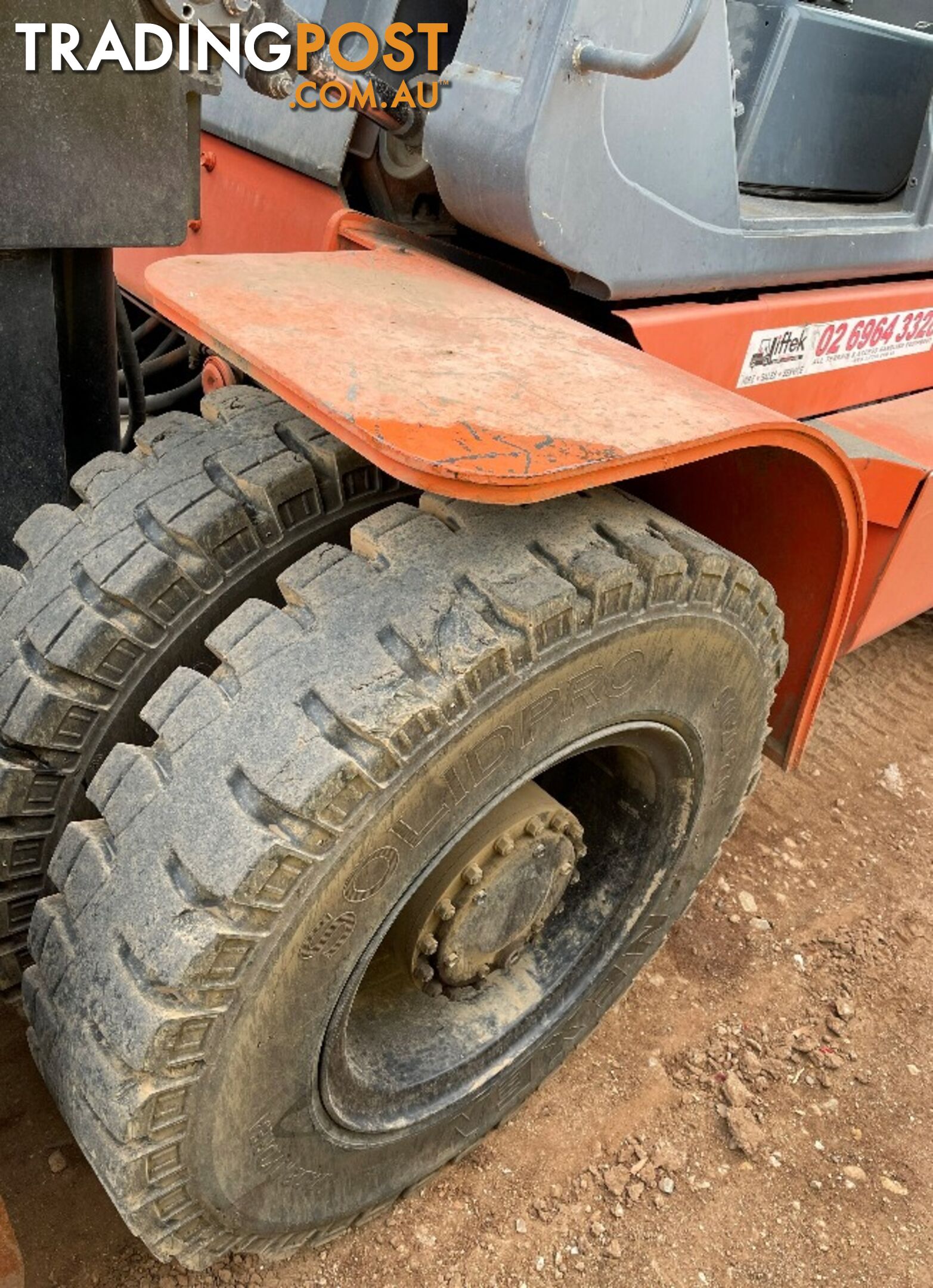 Used Toyota 8.0TON Forklift