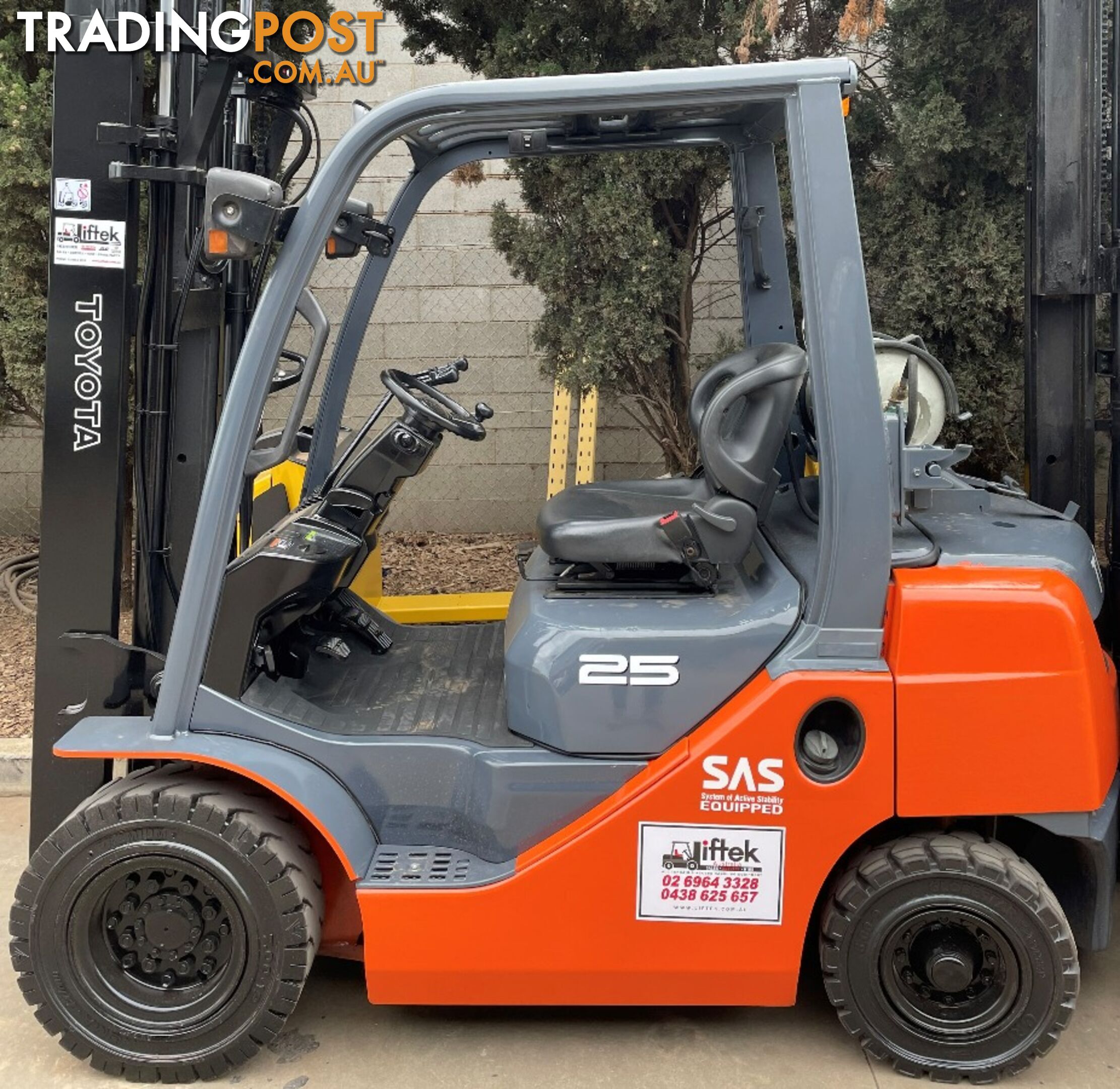 Used Toyota 2.5TON Forklift For Sale