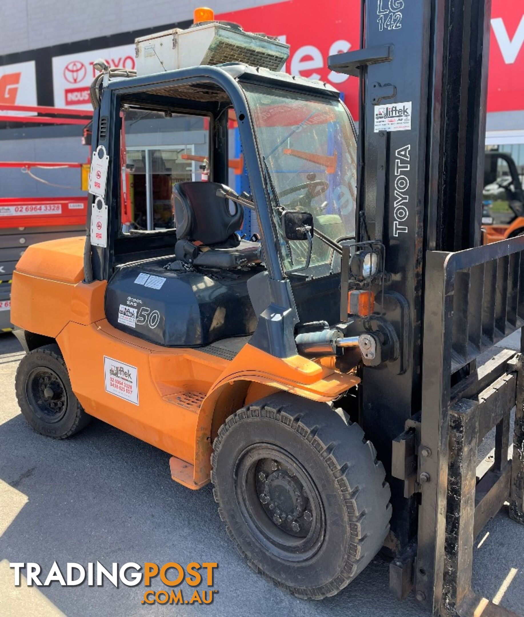 Used Toyota 5.0TON Forklift For Sale