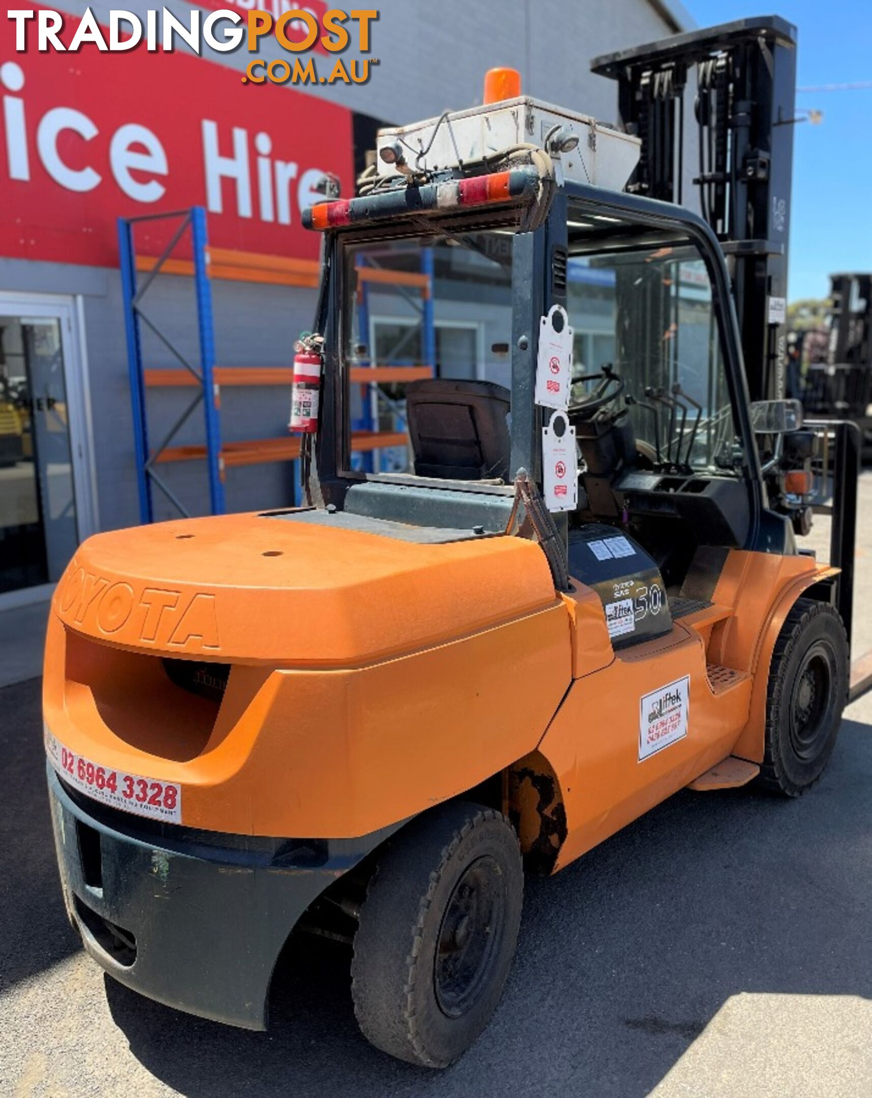 Used Toyota 5.0TON Forklift For Sale