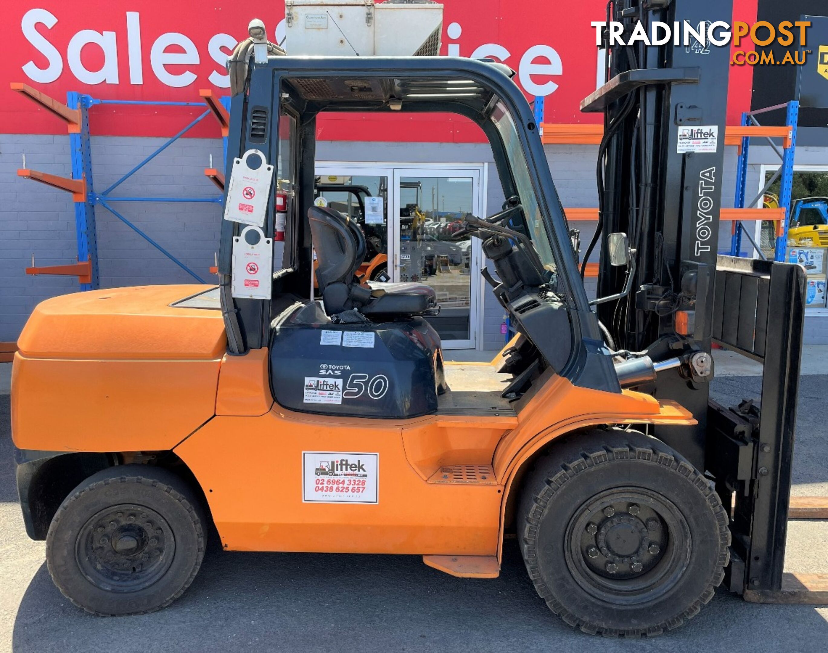 Used Toyota 5.0TON Forklift For Sale