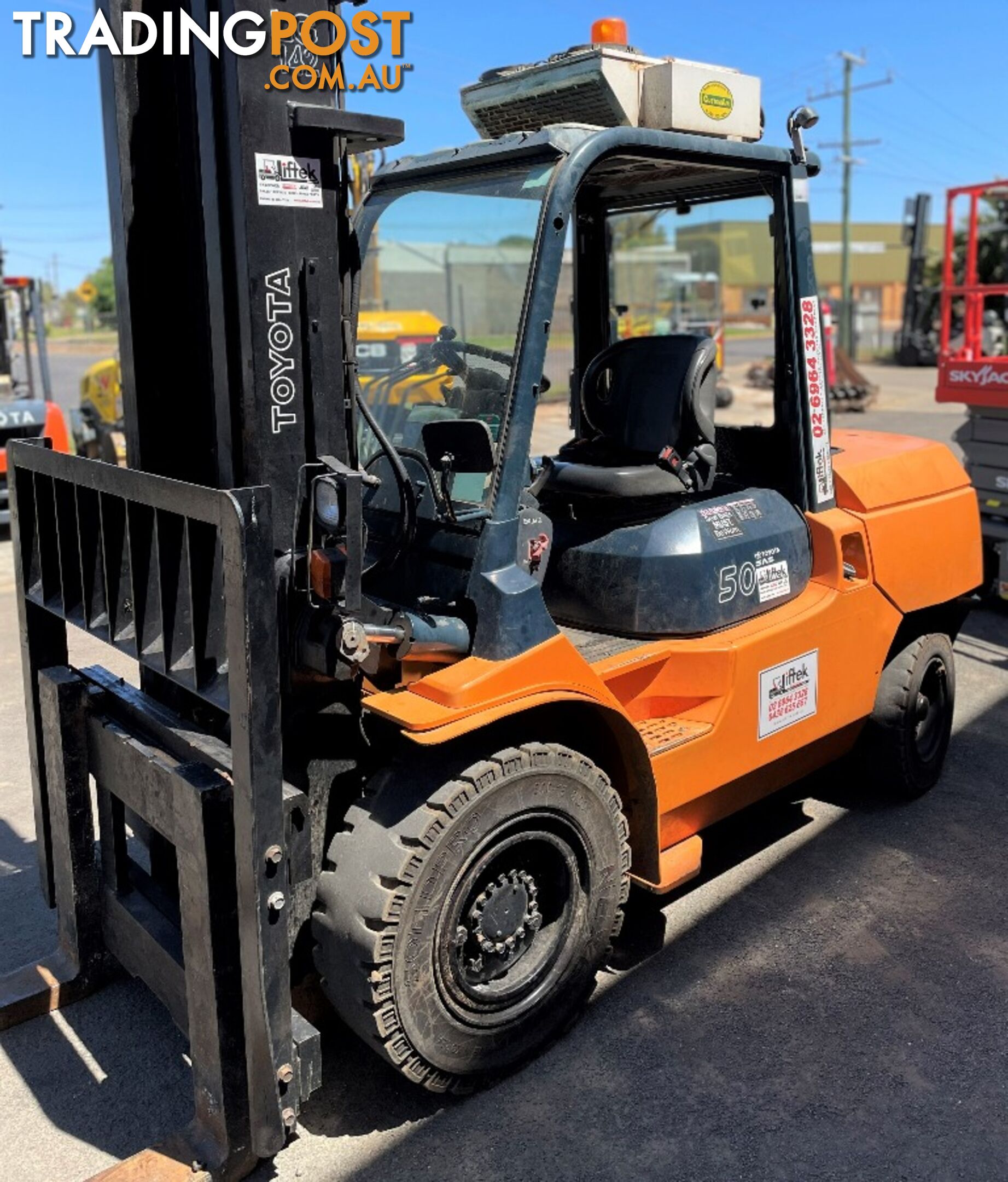 Used Toyota 5.0TON Forklift For Sale