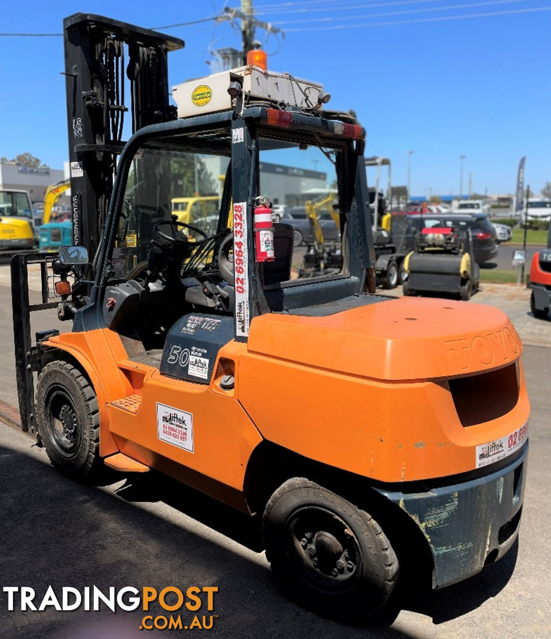 Used Toyota 5.0TON Forklift For Sale