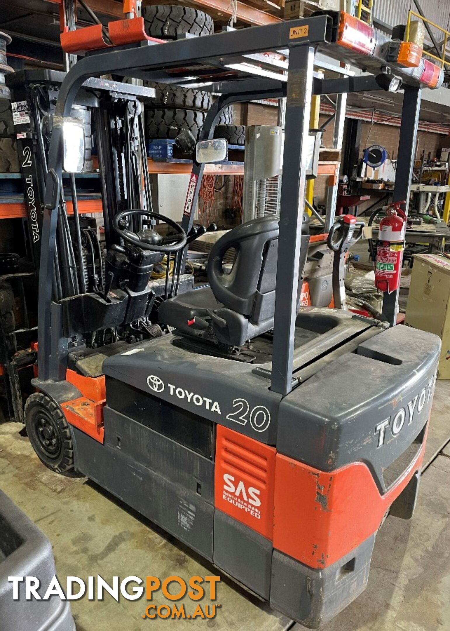 Used Toyota 2.0TON Electric Forklift For Sale