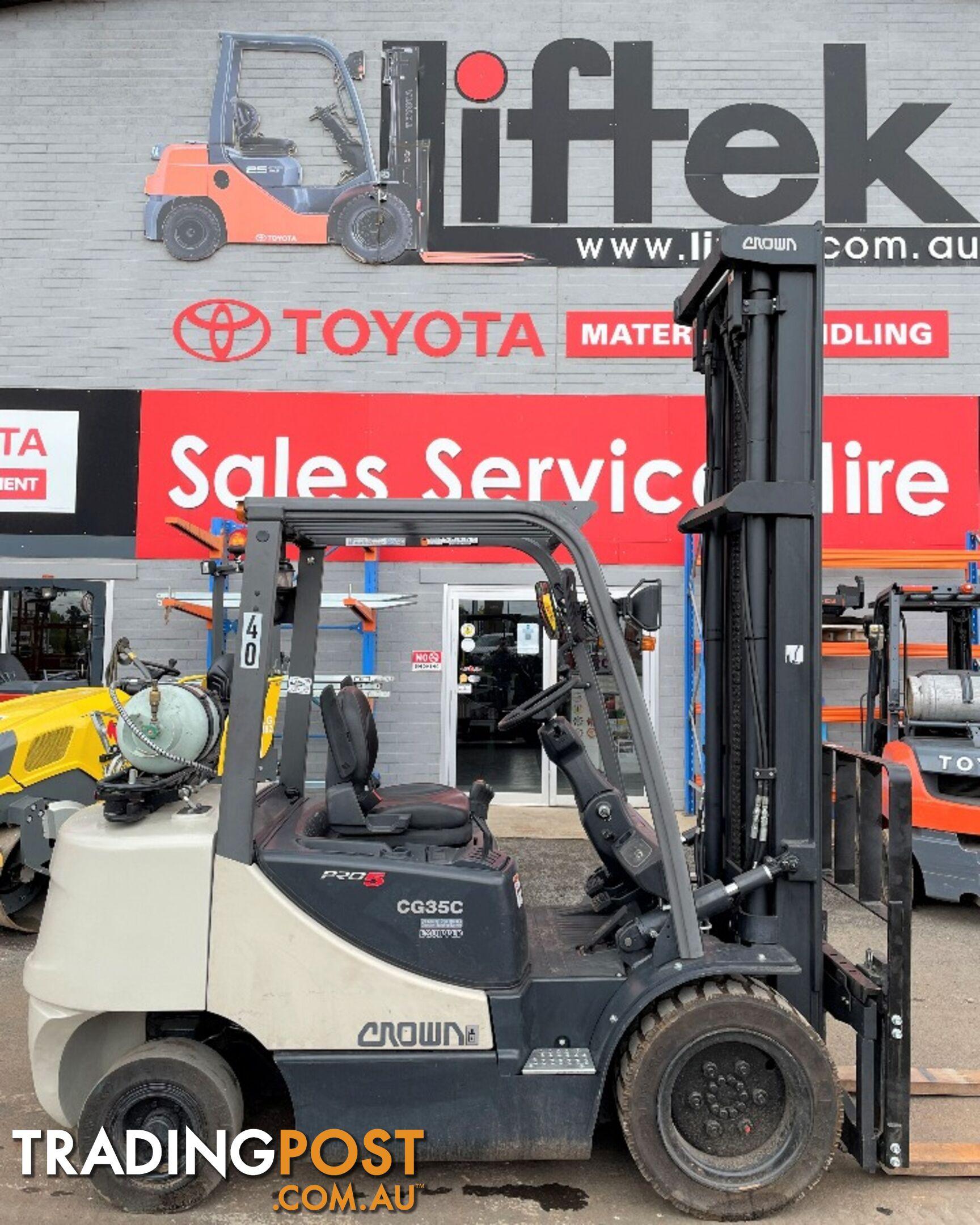 Used Crown 3.5TON Forklift For Sale