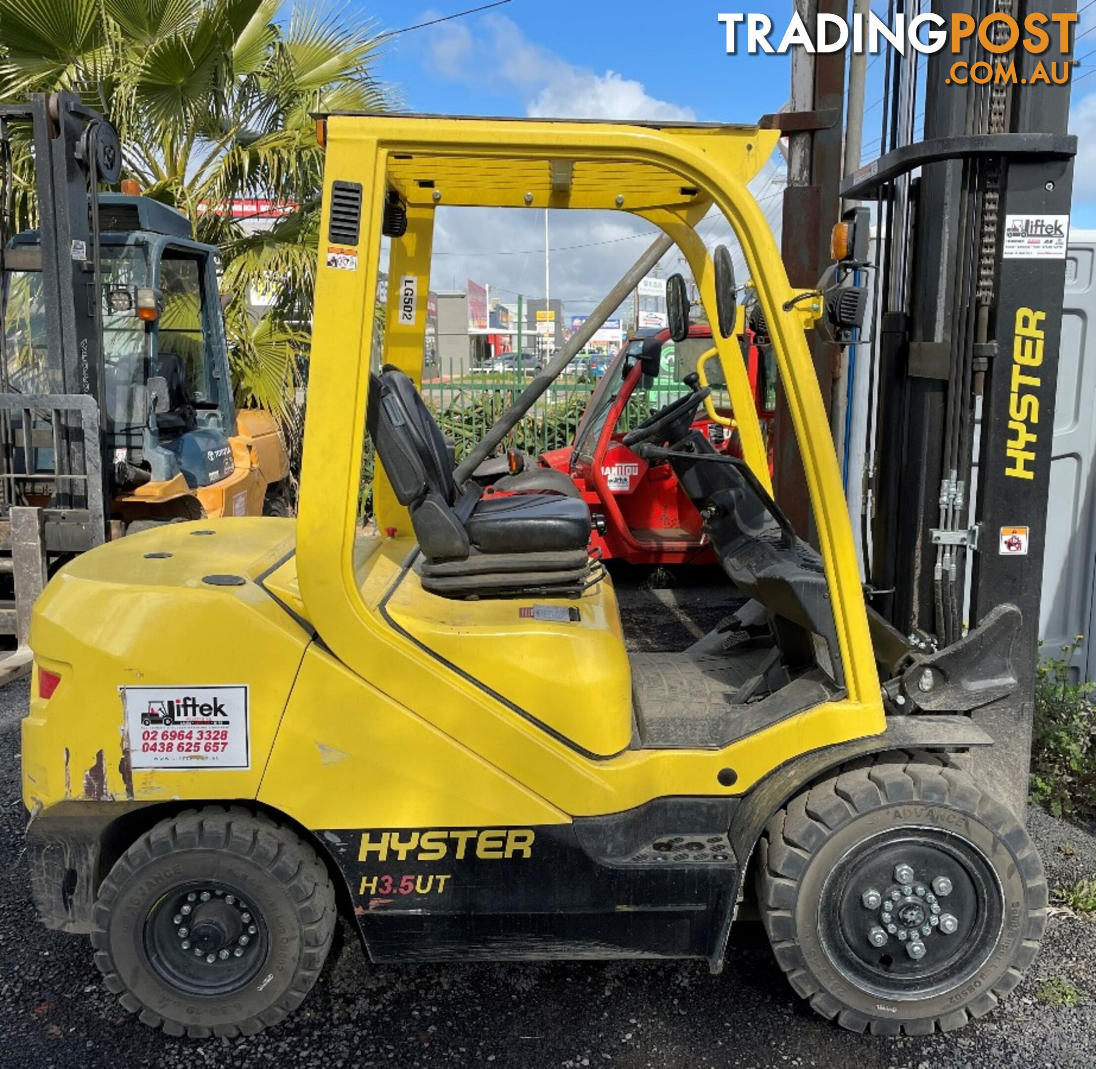 Used Hyster 3.5TON Forklift For Sale