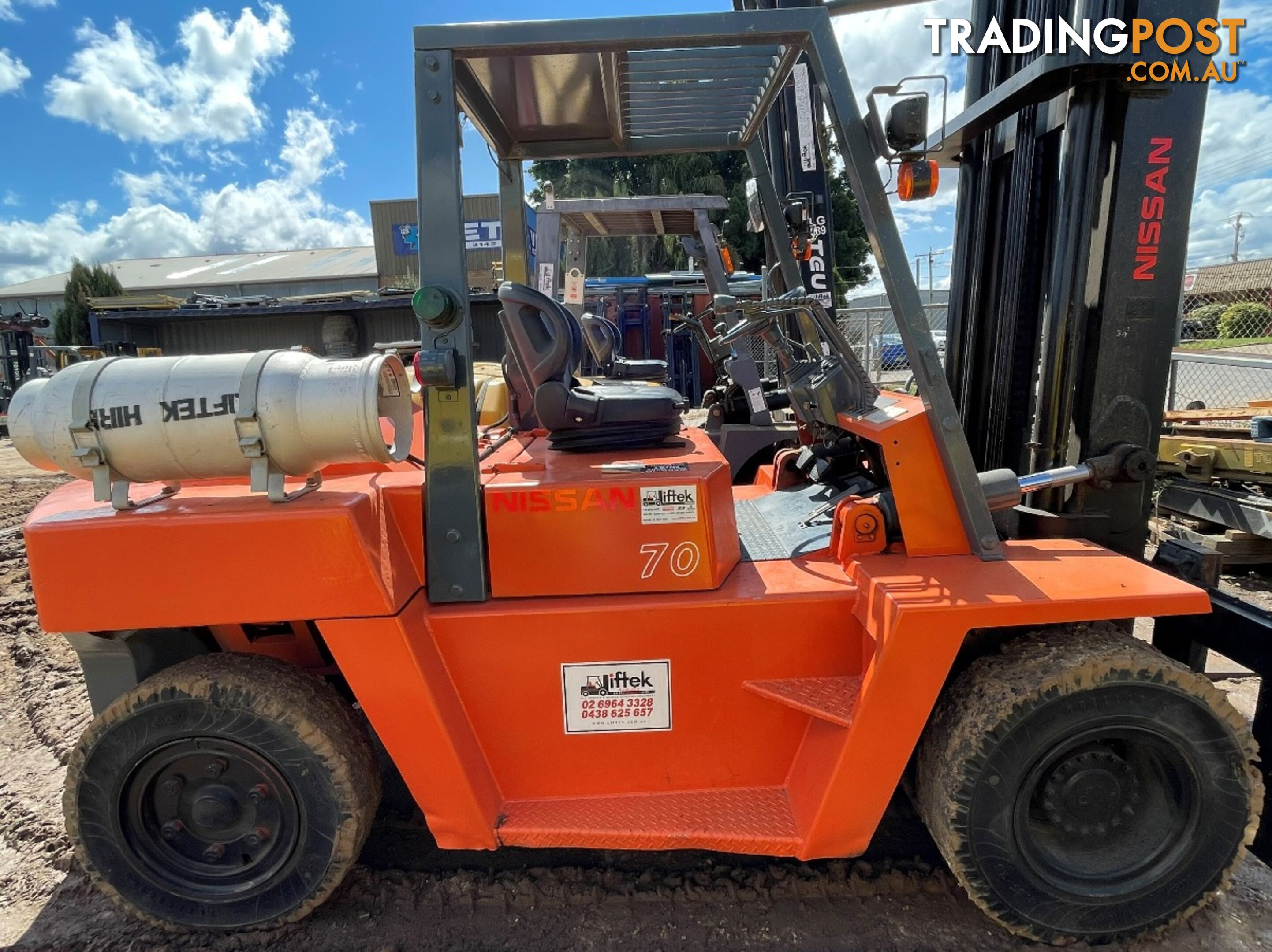 Used Nissan 7.0TON Forklift For Sale