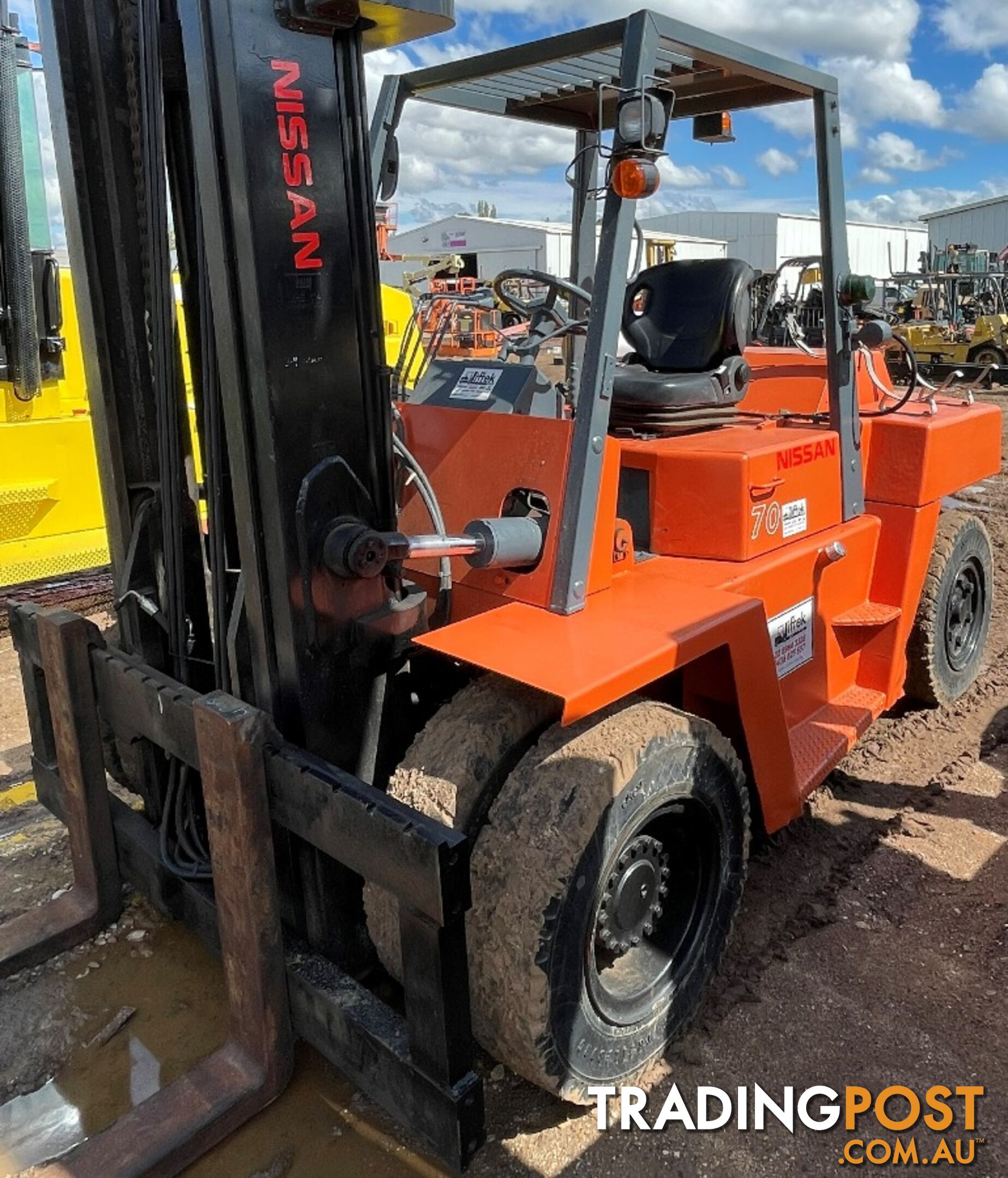 Used Nissan 7.0TON Forklift For Sale