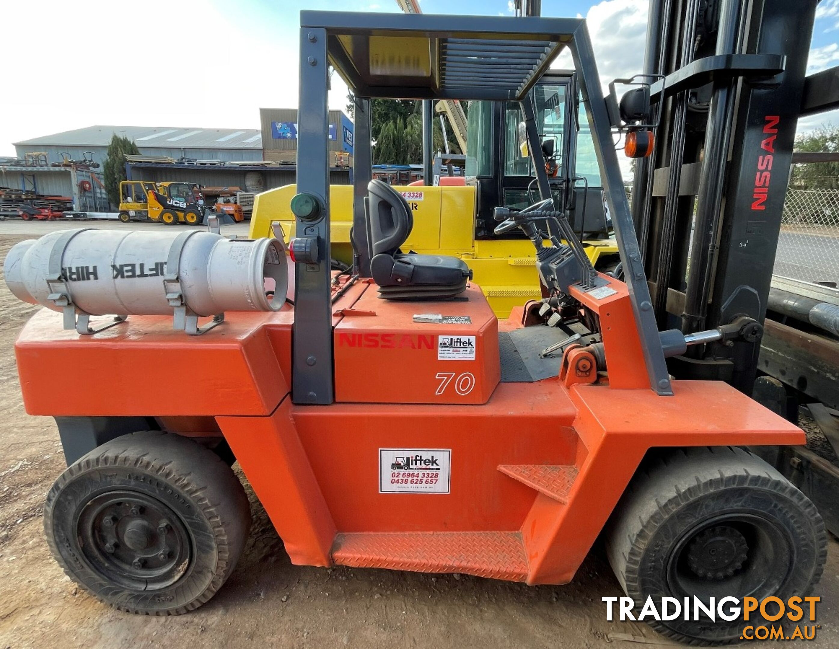 Used Nissan 7.0TON Forklift For Sale