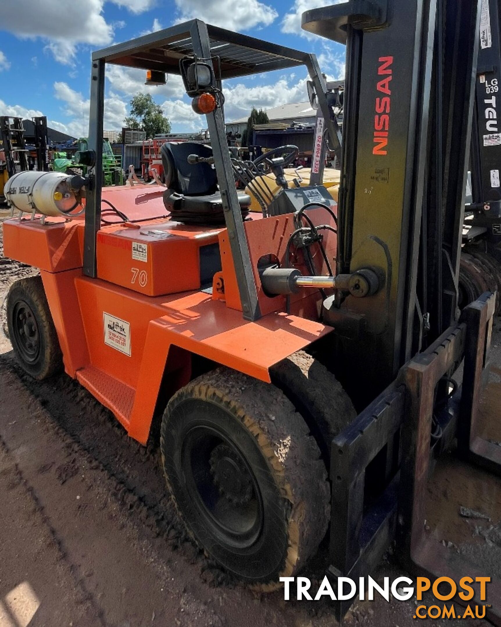 Used Nissan 7.0TON Forklift For Sale