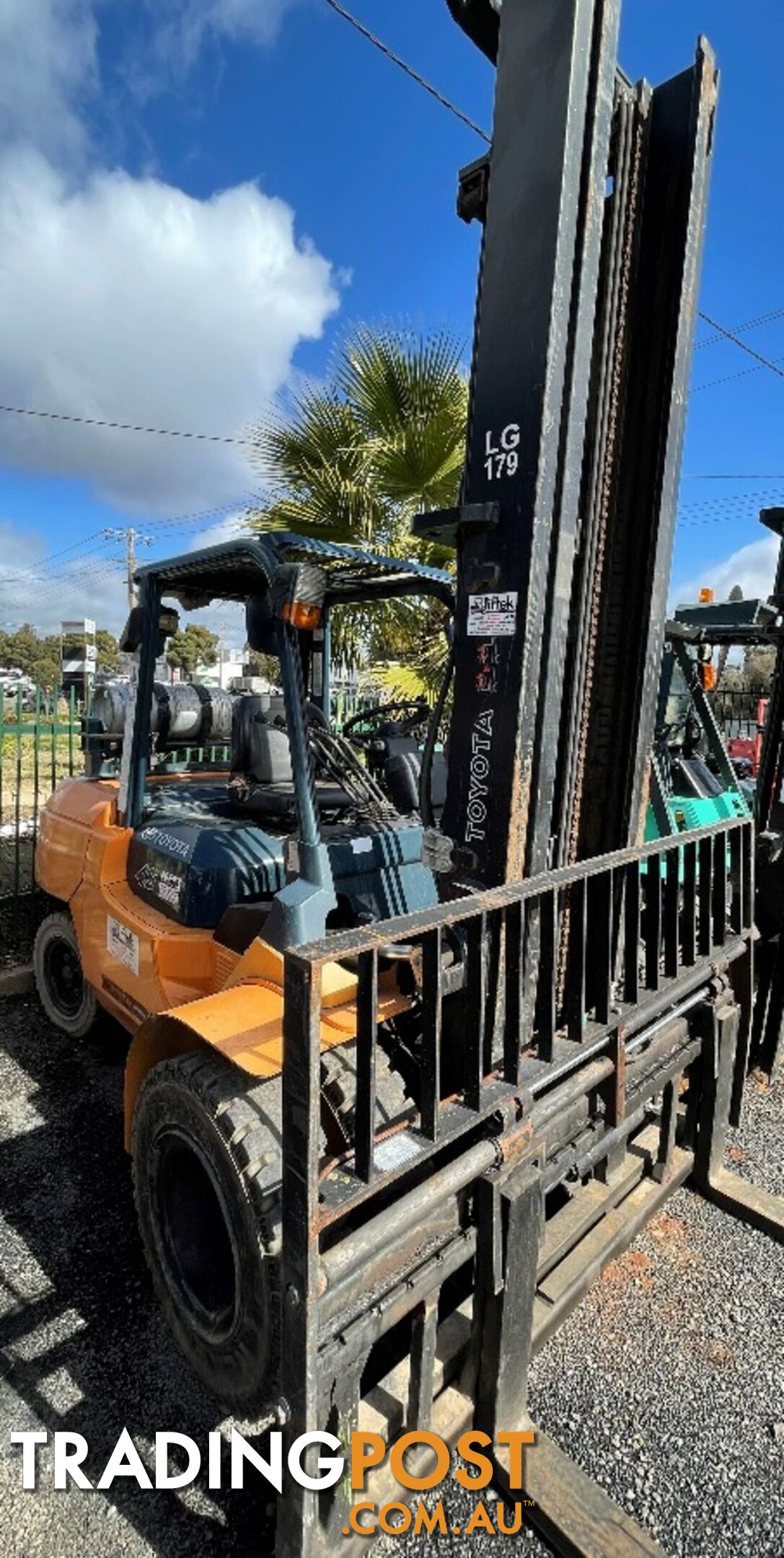 Used Toyota 4.5TON Forklift For Sale