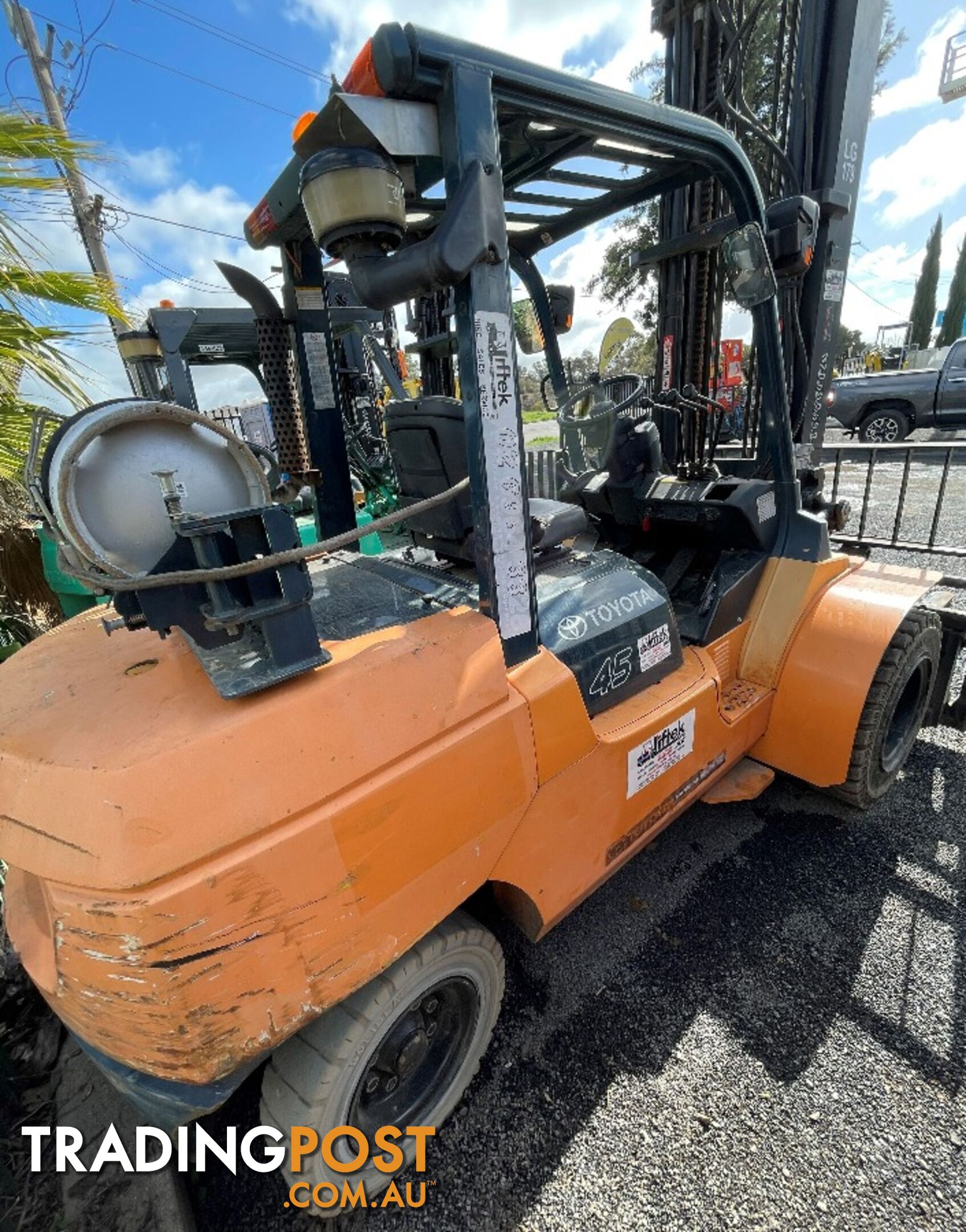 Used Toyota 4.5TON Forklift For Sale