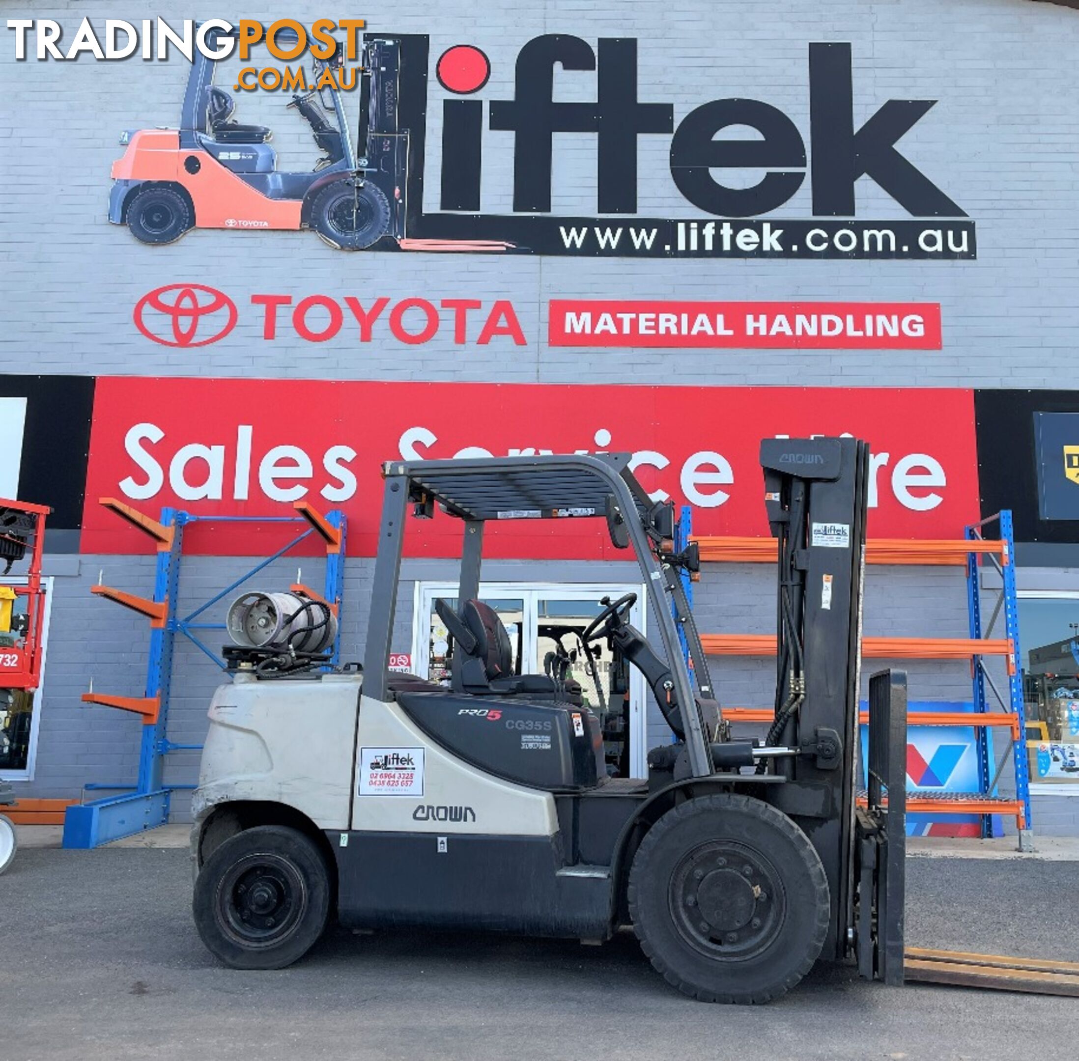 Used Crown 3.5TON Forklift For Sale