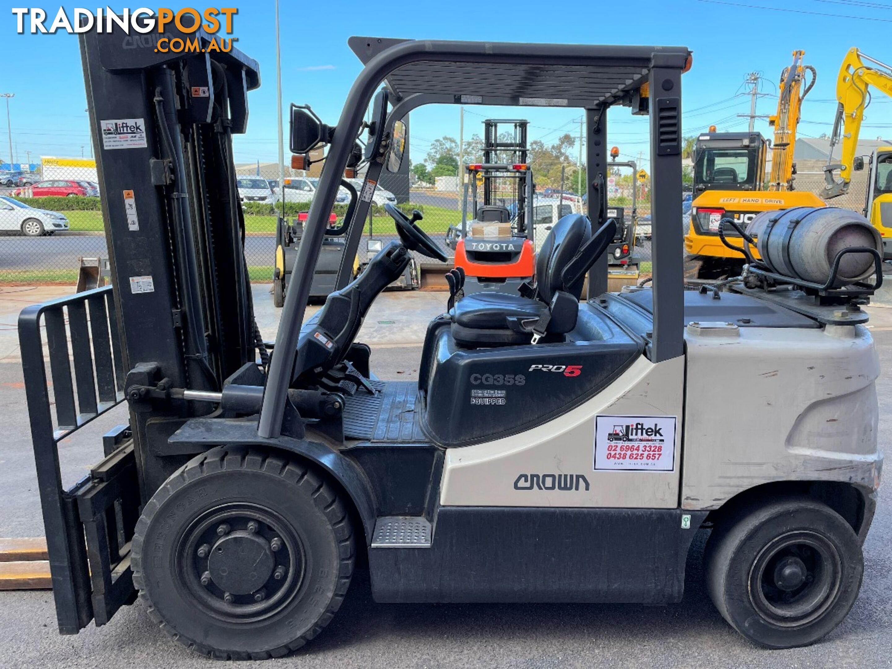 Used Crown 3.5TON Forklift For Sale