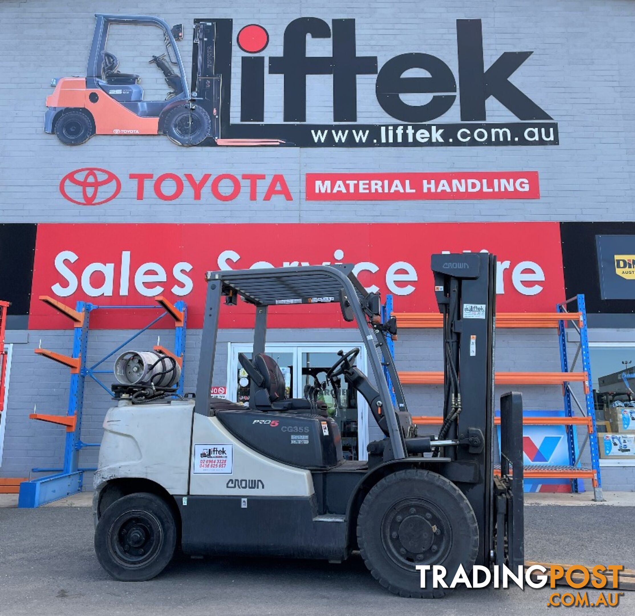 Used Crown 3.5TON Forklift For Sale