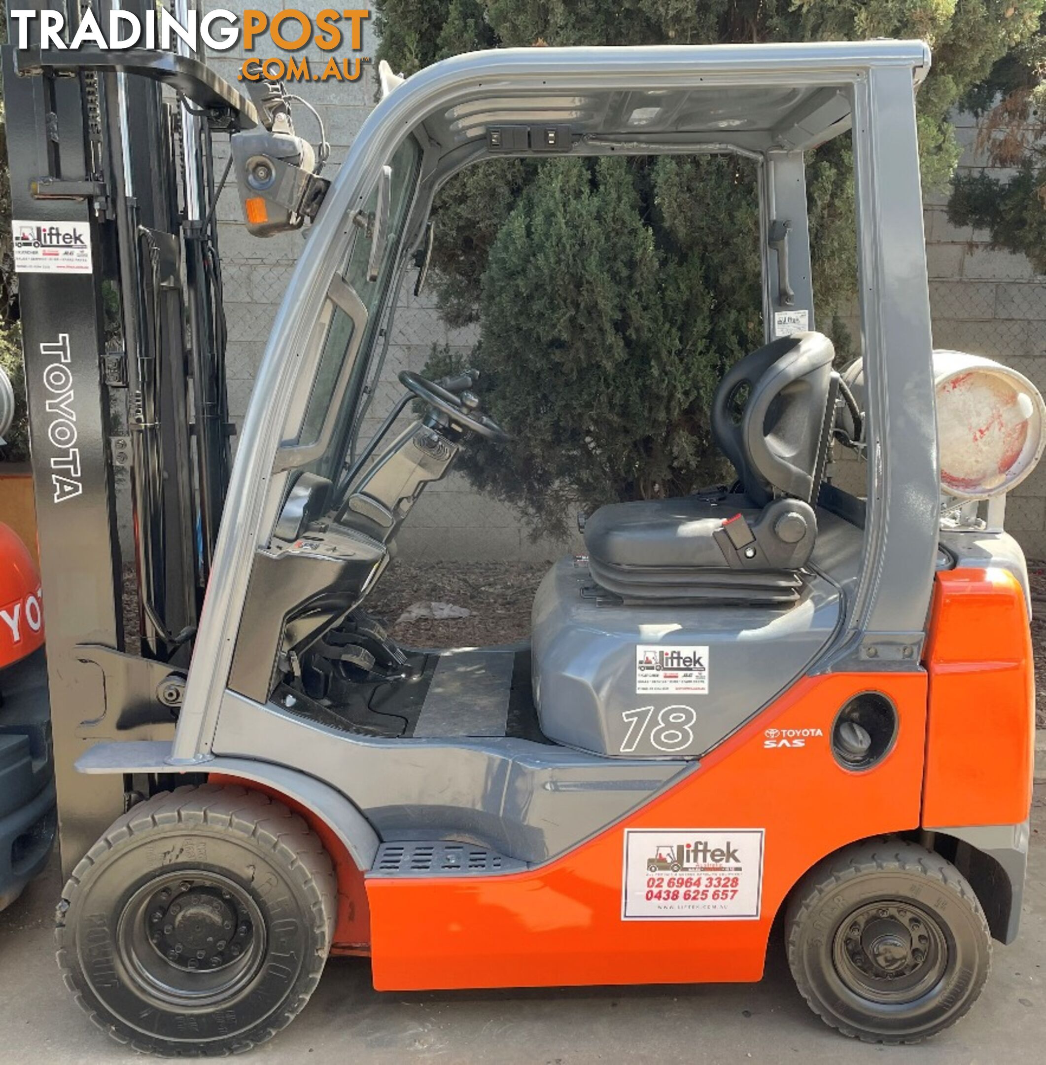 Used Toyota 1.8TON Forklift For Sale